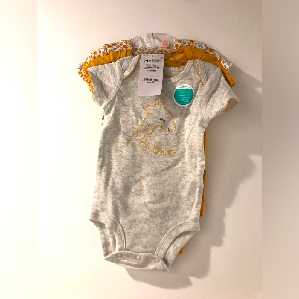 3pack carters onesies